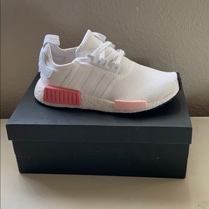 Adidas Women’s NMD R1 White and Pink Size 6US